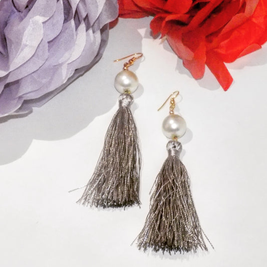 front view of the Aida tarnish-proof necklace, featuring intricate 18K gold plated details for lasting elegance.