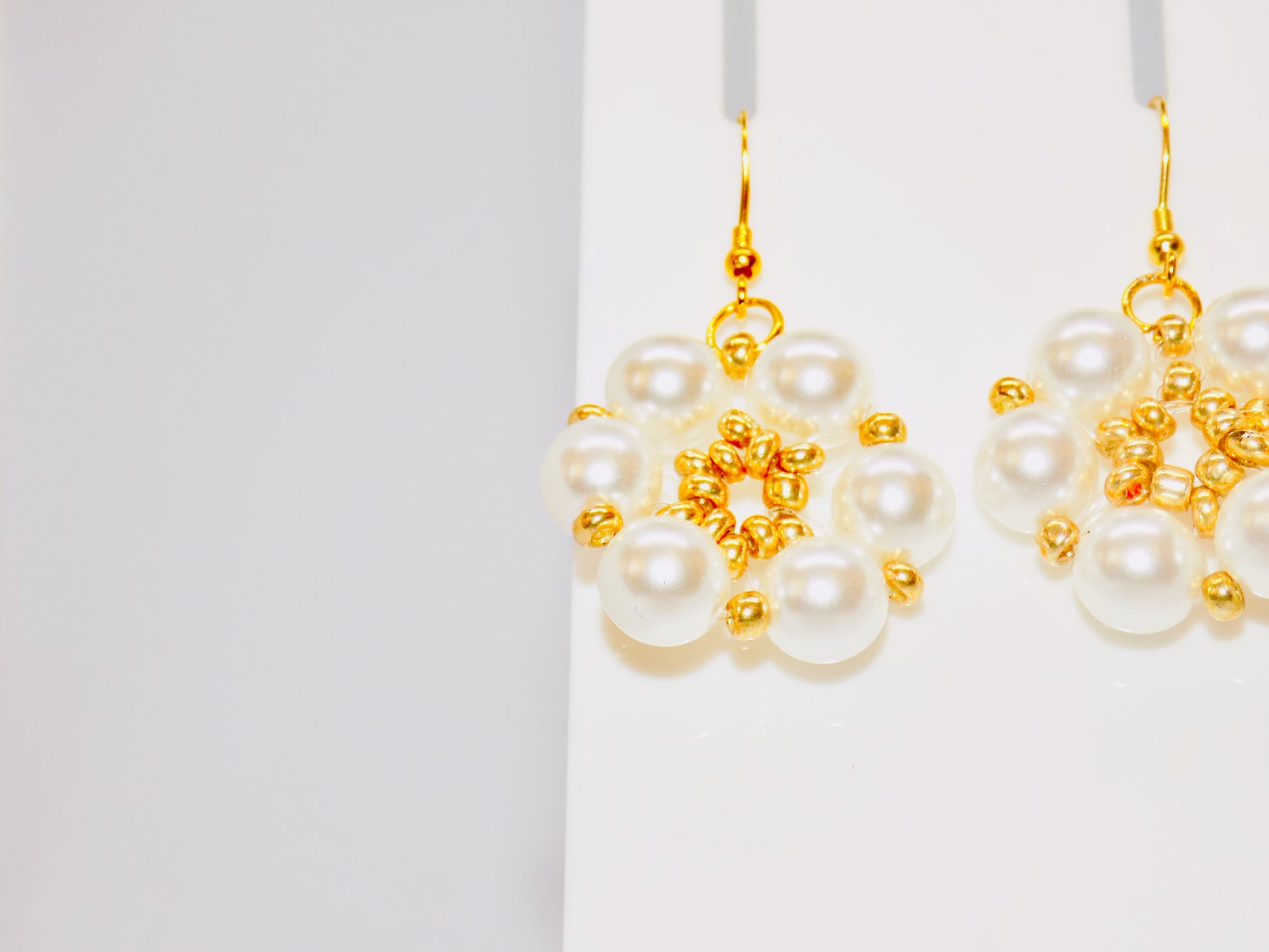 Close-up of the Akira tarnish-proof necklace, featuring intricate details and 18K gold plating for lasting elegance.