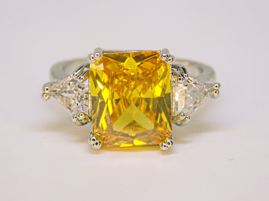 Handmade Elora 18K gold plated ring with elegant design, crafted for timeless sophistication at GeorgiaReneeBoutique.