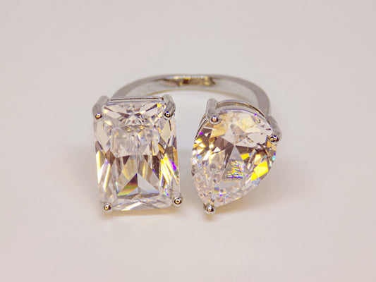 Handmade Isadora 18K gold plated ring with elegant design, perfect for timeless style from GeorgiaReneeBoutique.