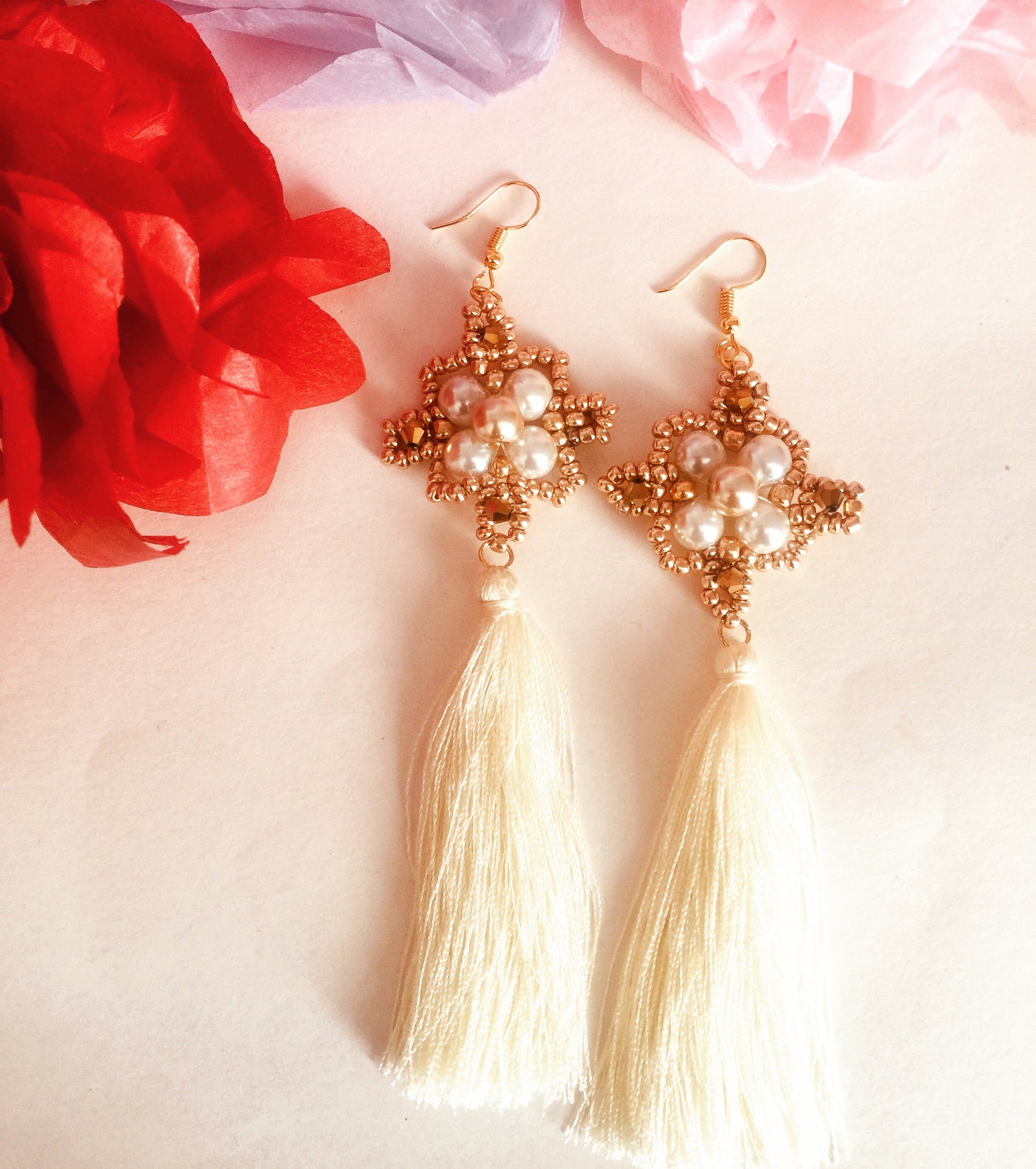 Nova handmade 18K gold plated necklace, perfect for special occasions from GeorgiaReneeBoutique.