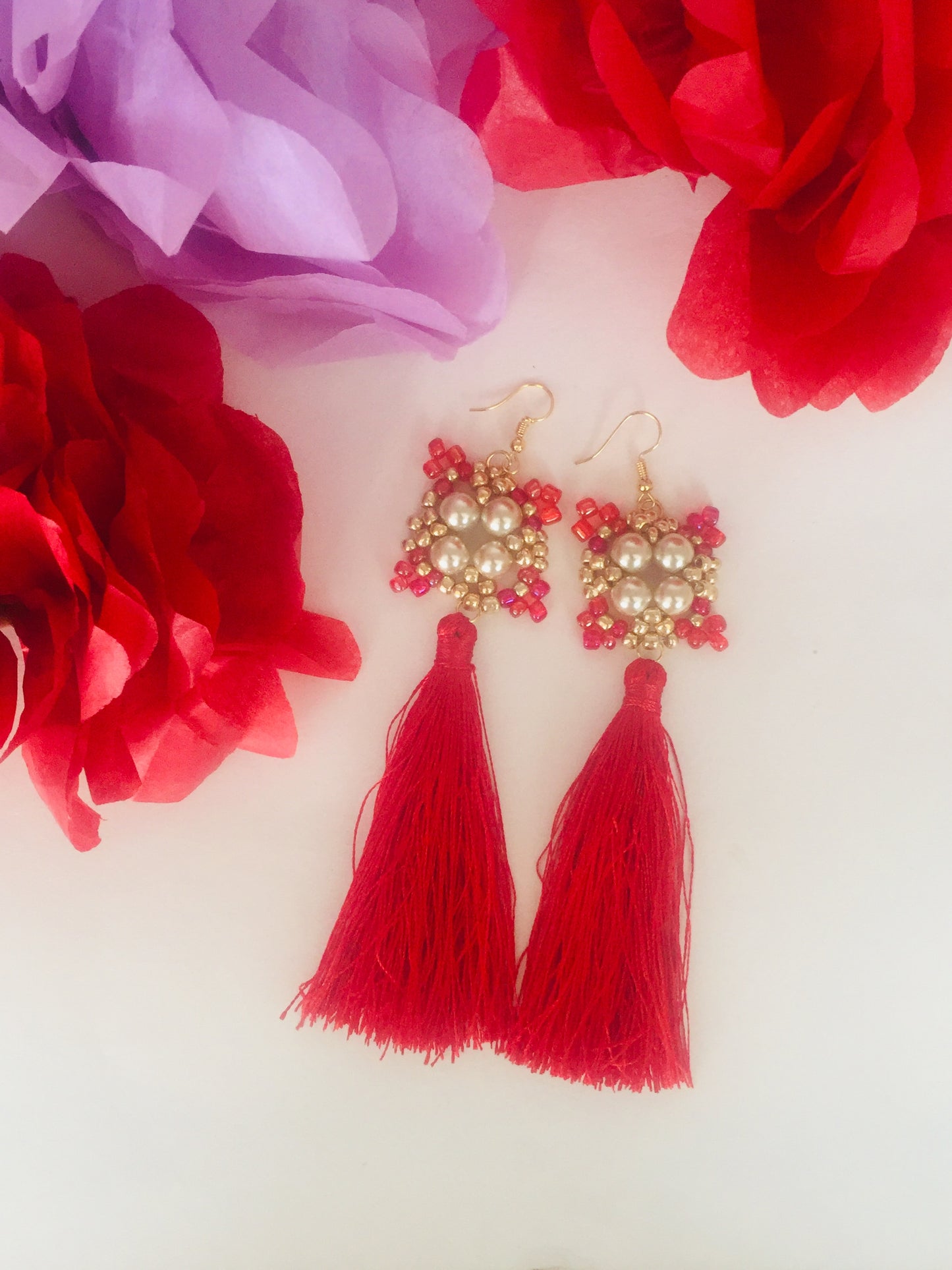 Shari 18K gold plated handmade luxurious necklace, ideal for special occasions from GeorgiaReneeBoutique.