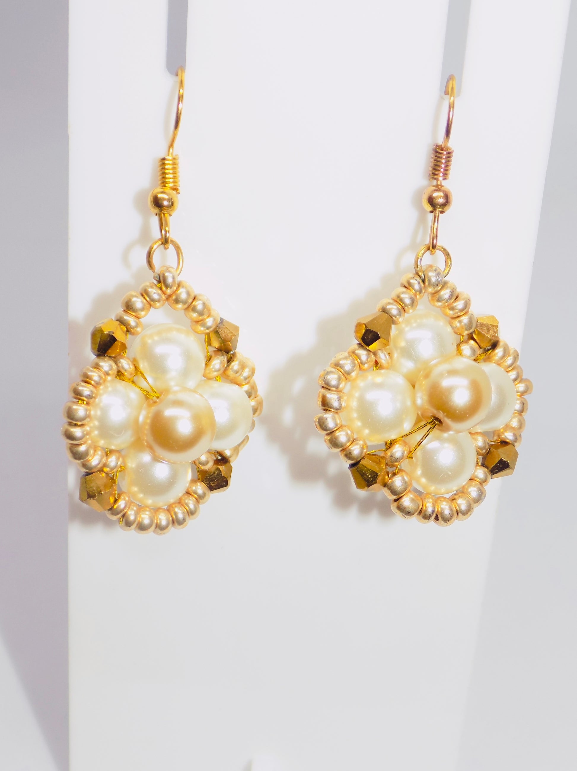 Close-up of the Winsome tarnish-proof necklace, showcasing intricate 18K gold plated details for lasting sophistication.