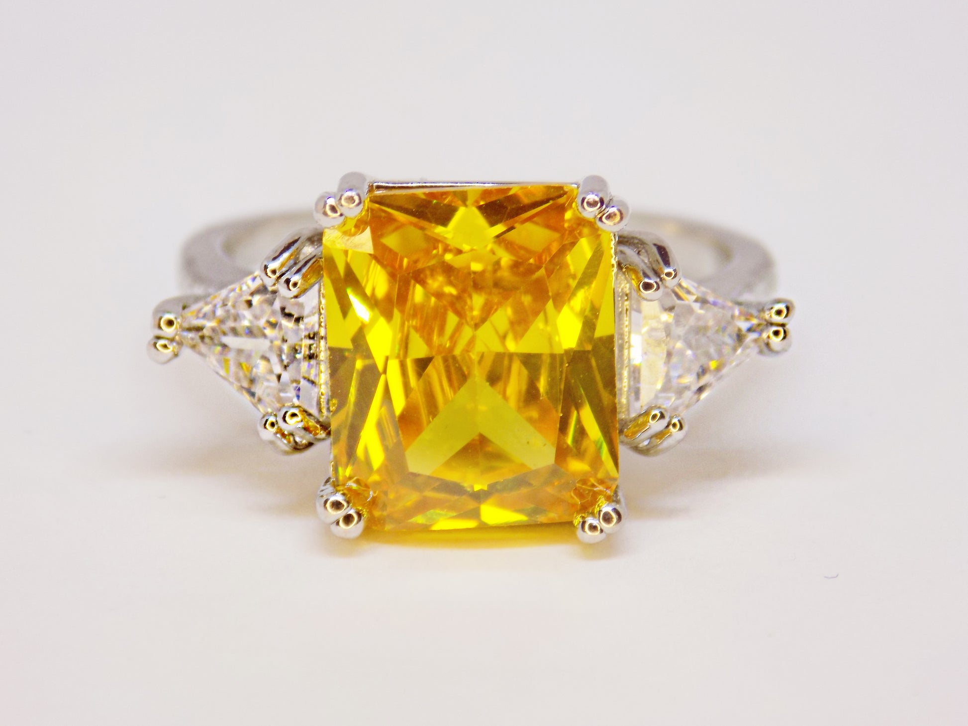 Elora 18K gold plated ring highlighting its luxurious appeal from GeorgiaReneeBoutique.