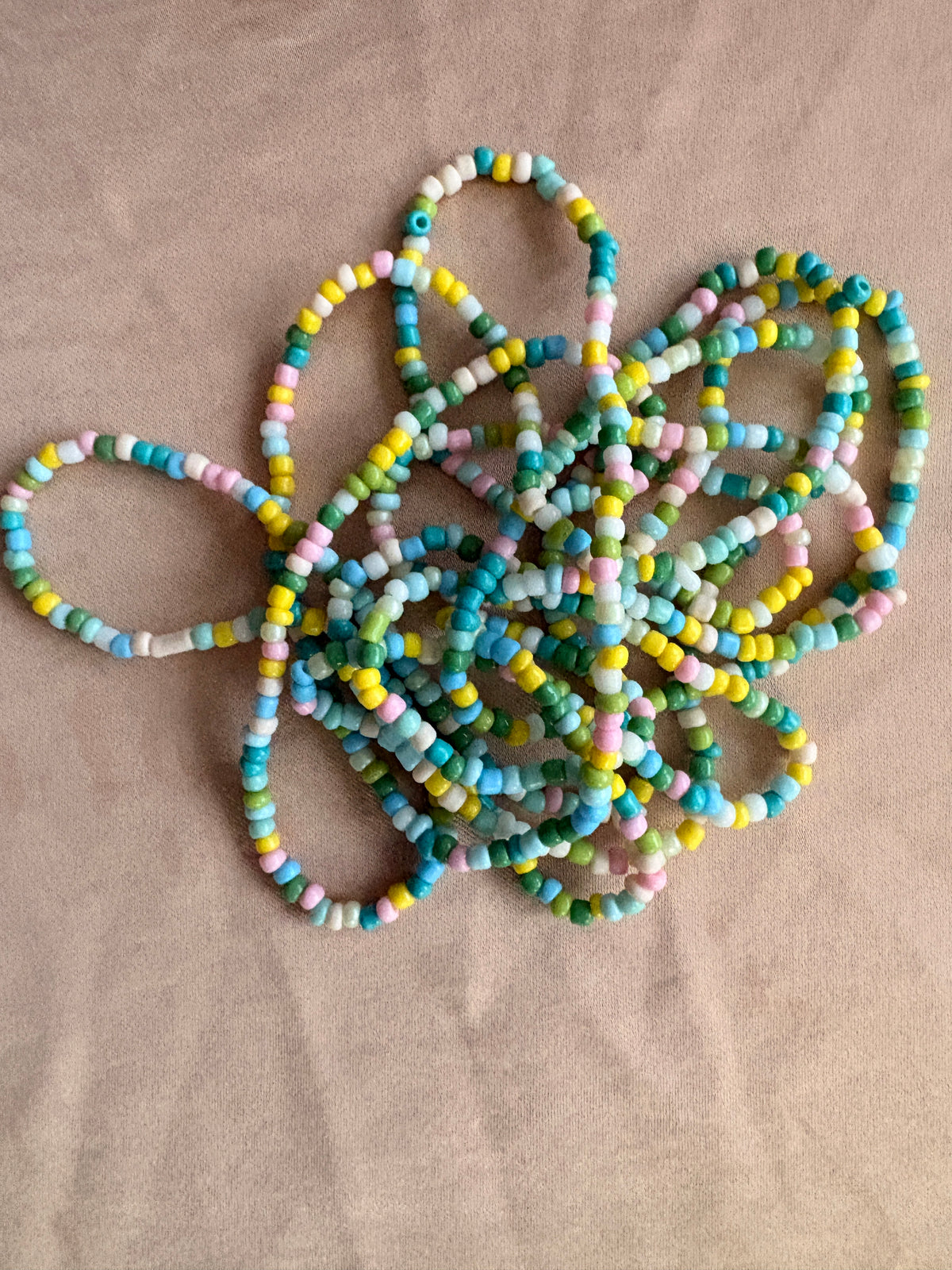 Handmade Elastic Waist Beads