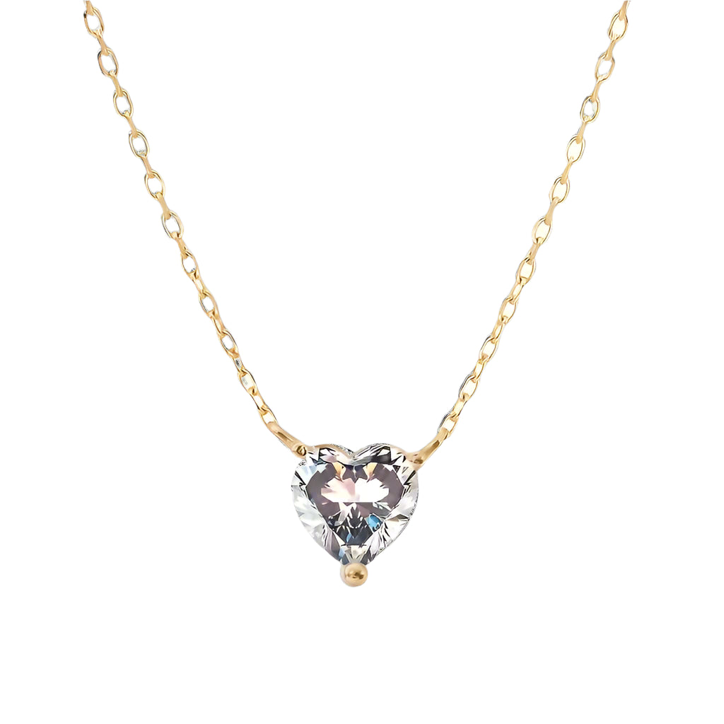 Dainty Heart 18k Gold Plated