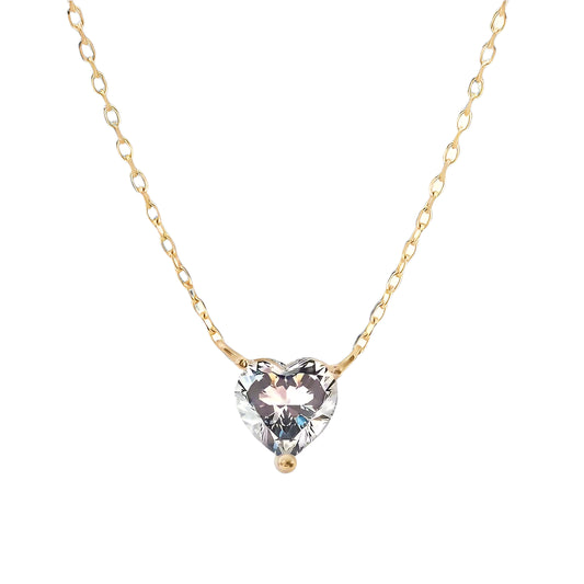 Dainty Heart 18k Gold Plated