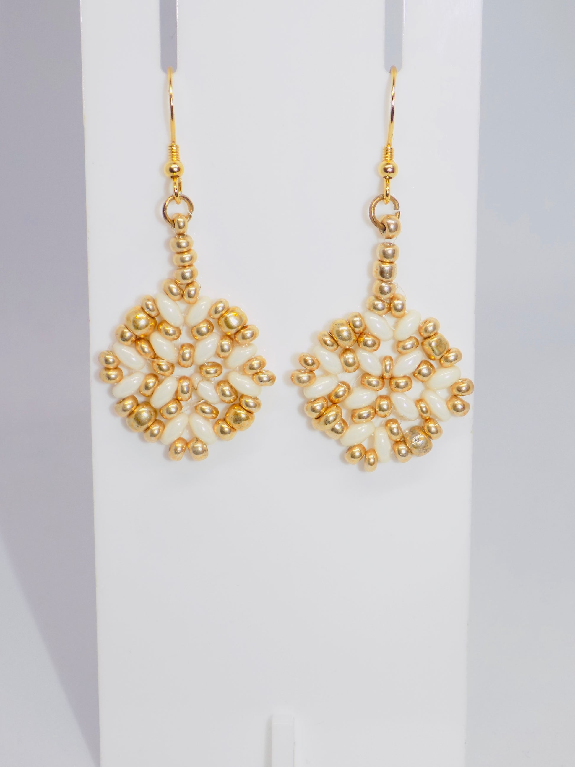 Close-up of the Lotus tarnish-proof necklace, featuring intricate 18K gold plated floral design for lasting elegance.



