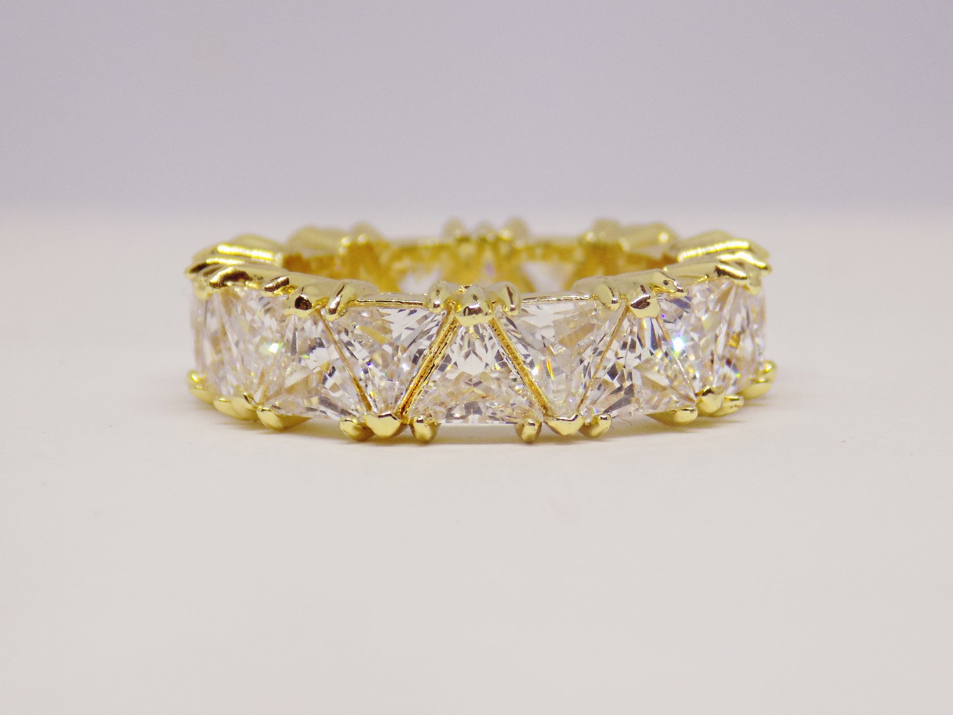 Handmade Zelia 18K gold plated ring with elegant design, crafted for timeless style at GeorgiaReneeBoutique.



